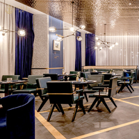 Meubles de luxe sur mesure pour hôtel moderne, restaurant, sièges en cuir, canapé de café, mobilier de club, bar, table et chaise de repos