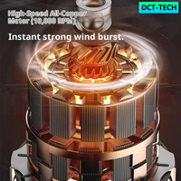 Souffleur de feuilles et de neige sans fil industriel haute puissance à moteur brushless, machine de nettoyage et de soufflage double usage, 120 mph