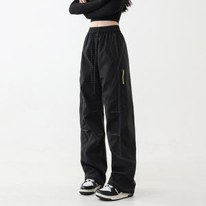 <span class=keywords><strong>Pantalon</strong></span> cargo décontracté et sportif 3-en-1 pour <span class=keywords><strong>femme</strong></span>, coupe droite ample, idéal pour l'extérieur, la randonnée et le travail, collection automne-hiver - Product Image 4