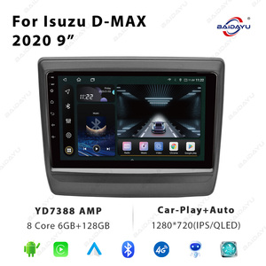 BAIDAYU Schermo Touch da 9 Pollici per Auto con GPS, USB, CarPlay, Android Auto, Assistenza al Parcheggio, Display IPS per Isuzu D-Max <span class=keywords><strong>2020</strong></span> - Product Image 3