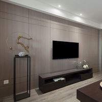 Autocollant de rénovation de meubles en PVC à grain de bois épais de qualité supérieure, auto-adhésif, imperméable, résistant à l'humidité, amovible pour appartement