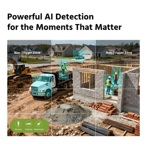 <span class=keywords><strong>Caméra</strong></span> de sécurité intelligente WILLFINE AI 4G pour ferme, 4G LTE avec panneau solaire et fonction GPS - Product Image 3
