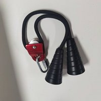 Accessoire d'entraînement en spirale pour la musculation des biceps, câble de traction dynamique pour la salle de sport, exercice de fitness, corde à tirer pour les triceps