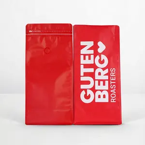 Custom Shape Square Bottom Food Grade Resealable Bag Zip Lock Ziplock Bag Zipper Pouch for Packaging with Logo