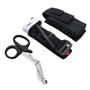 Général Garrot à une main Application Premiers soins + Ciseaux traumatiques + Pochette d'urgence Set - Product Image 2