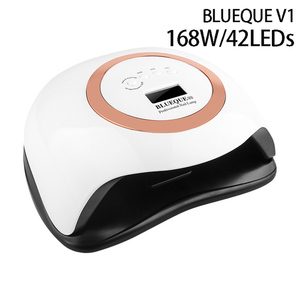 เครื่องอบเล็บ BLUEQUE V1 168W กำลังสูง 42 LEDs พื้นที่กว้าง อบแห้งเร็ว รองรับปลั๊ก US/UK/EU/AU สำหรับมืออาชีพ - Product Image 3