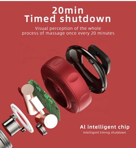 Alat pijat terapi bekam pintar, dengan terapi lampu merah untuk target pereda nyeri, Kit bekam listrik portabel - Product Image 5