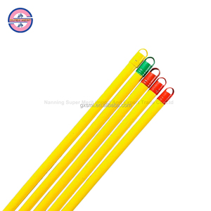 Mopa de madera de eucalipto de alta calidad, mango de cocina, baño, Patio y <span class=keywords><strong>armario</strong></span>, palo de madera pintado, palos de escoba y fregona a precio - Product Image 1