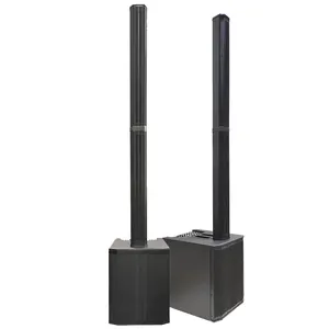 RQSONIC AC40G 5600W Altavoz de columna Sistema de PA Profesión Clase D Bi-amp Altavoz de matriz de columna activa