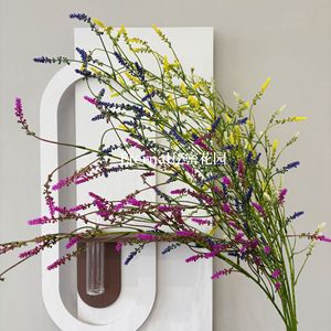 Herbe artificielle de jardin secret, herbe de renard à longue tige en plastique, décoration de mariage, décoration intérieure, lavande, violet, rouge, jaune, blanc - Product Image 1