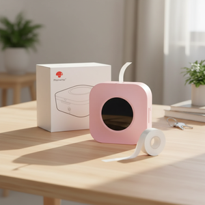 <span class=keywords><strong>Phomemo</strong></span> <span class=keywords><strong>Q30S</strong></span> Handlicher Mini-Aufkleber Tintenloser Etikettendrucker Thermopapier-Etikettendrucker 203dpi für Heim/Büro Organisation - Product Image 1