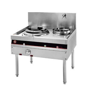 Ejin Commerciële Roestvrijstalen Gas Dubbele Kachel Voor Hotel Restaurant Kantine Keuken Lage Druk Felle Brand 1 Jaar Garantie - Product Image 5
