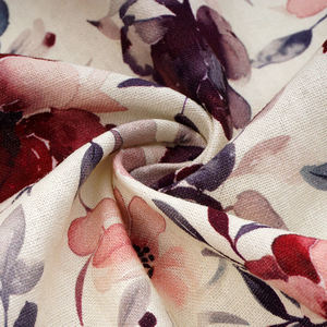 ผ้าลินินโพลีเอสเตอร์เทียมสำหรับเครื่องแต่งกายผ้าลินินทอลายก้างปลาสีเบจที่ดีที่สุด - Product Image 2