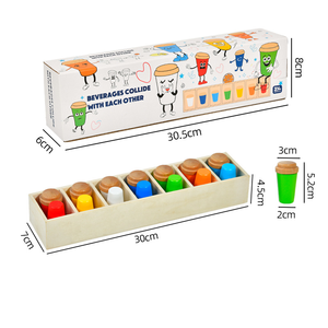 เกมจำลองการทายขวดเครื่องดื่มสร้างสรรค์ ของเล่นเสริมพัฒนาการอเนกประสงค์สำหรับการเล่นบนโต๊ะ เพื่อการมีปฏิสัมพันธ์ระหว่างพ่อแม่และลูก - Product Image 5