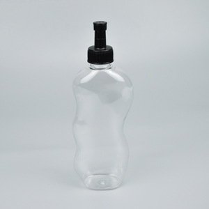 Pet Transparent Glue Bottle 200Ml <b>Plastic</b> Screw Cap Round Shape <b>General</b> Packaging - Product Image 4