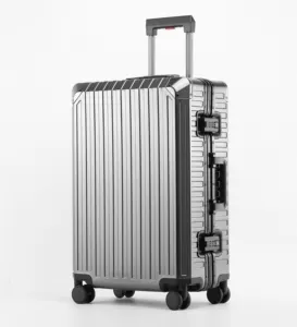 Valise Cabin Metal Ganz aluminium Troley Gepäck Aluminium Stahl Gepäck Großer Koffer Für Reisen