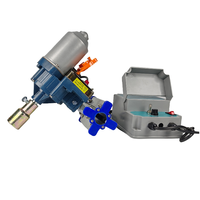 Treuils à rideaux électriques DC 24V fenêtre film ouvert et moteur enroulable net système de ventilation agricole pour serre