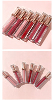 Bestseller Bow Cap Rose Gold Liquid Lip Gloss Oil Glaze Hydrating Beeswax Formula CE Certified No Logo Moisturizing Highlighter
