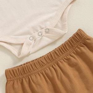 Set di Abbigliamento per Neonato Little Brother 3 Pezzi Body Blu, Pantaloni Grigi e Cappello Perfetto per Neonati e Lattanti - Product Image 4