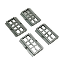 Pièces découpées au laser en acier inoxydable SS304, fabrication de tôles estampées, pièces personnalisées ODM