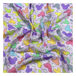 Couverture d'emmaillotage en mousseline de coton et bambou pour bébé, motif tête d'ours de dessin animé, impression numérique, à carreaux 2x2, style <span class=keywords><strong>chemise</strong></span>, de notre usine - Product Image 2