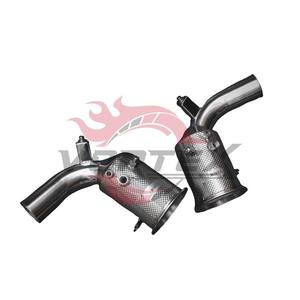 Système d'échappement Catback à soupapes en acier inoxydable poli miroir 1,5 mm Vortex pour Porsche 992 3.0T 2019-2025 Installation facile - Product Image 6