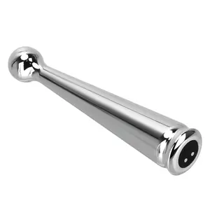 Neuer Edelstahl-<span class=keywords><strong>Dildo</strong></span> Metall-Analplug Prostata-Massagegerät mit Multifrequenz-Vibration Vibrierender Edelstahl-Vibrator - Product Image 6