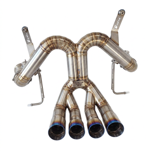 Système d'échappement sportif léger AsiaLink en titane avec soupapes pour <span class=keywords><strong>Lamborghini</strong></span> Aventador Lp700-4 Gintani - Product Image 4