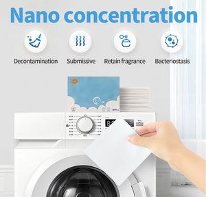 Máy Sấy Tấm Tươi Mùi Hương Hoa Oải Hương Vải Làm Mềm Cho Quần Áo Chất Tẩy Rửa Giặt Tấm - Product Image 4