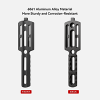 Accessoires de chasse en aluminium anodisé personnalisés en usine, accessoires de montage Arca Pic QD, accessoires de tir PRS