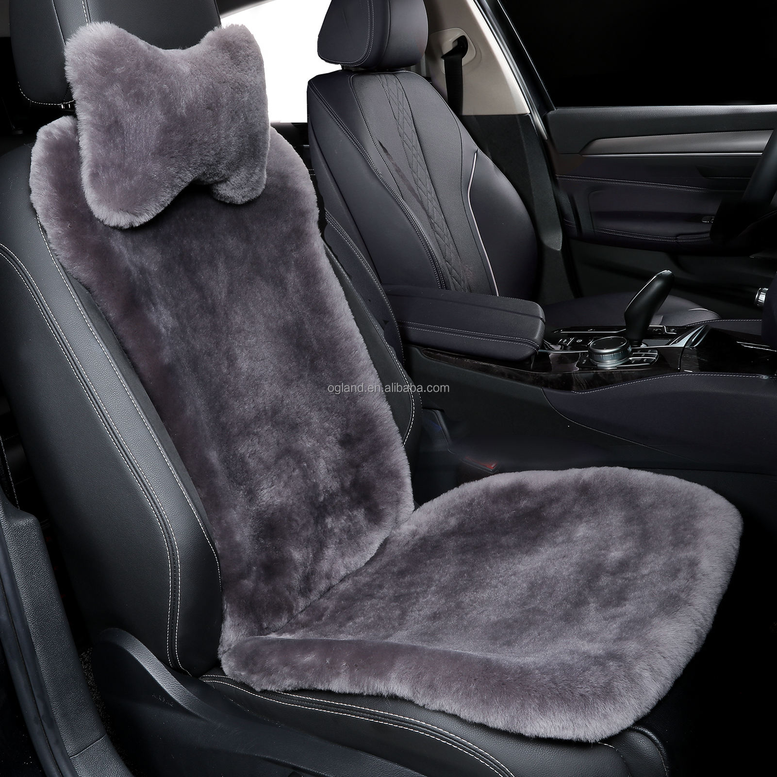 High Quality Lambskin Car Seat Covers Warm Durable