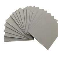 New Design 600g-1800g Grey Cardboard Sheet Roll Boxes Photo Frames Customizable Anti-Curl Recyclable 100% Recycled Slitted Craft