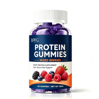 Gummies Protéinés SYC BIO aux Baies Mixtes – Complément Nutritionnel Premium Quotidien – 60 Unités 180g – Prix Usine – Marque Privée