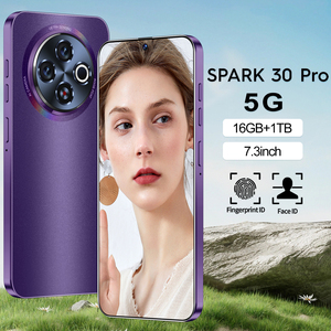 Buena venta <span class=keywords><strong>Spark</strong></span> 30 Pro Teléfono original HD + 5g Smartphone <span class=keywords><strong>Techno</strong></span> Network 8000mAh Android14.0 16GB + 1TB Teléfonos celulares Teléfonos inteligentes - Product Image 1