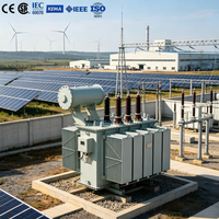 Transformateur de puissance immergé dans l'huile SZ20 5000 kVA, 35 kV/11 kV, 50 Hz, pour postes de transformation et installations de distribution industrielle, certifié CE