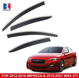 Factory Directly Sell High End tape-on Injection Deflector <b>Window</b> Visor for Subaru Impreza 2012-2016/ WRX STI 2015-2021 - Product Image 2