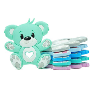 Elefante de silicona de goma, cepillo de dientes de pera, <span class=keywords><strong>mordedor</strong></span> de macramé para bebé - Product Image 6