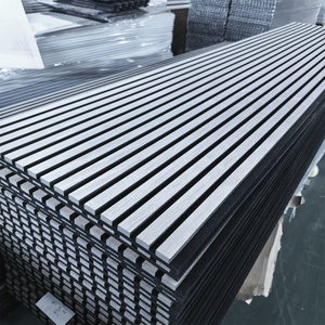 Moderne MDF- und Polyester-Akustik-Lamellenwandpaneele mit Hocheffektiver Schallabsorption für Heim- und Bürokakustik - Product Image 5
