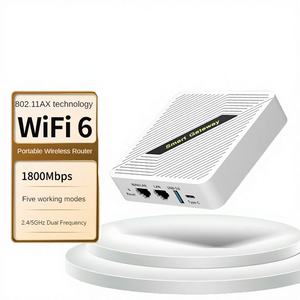 Nuevo Router VPN Inalámbrico WiFi6 Portátil Mini AX1800 Compatible con Starlink, Recargable Tipo-C, para Uso en Exteriores/Viajes/RV - Product Image 4