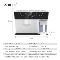 Système de Purification d'Eau par Osmose Inverse RO 5 Étapes pour Usage Domestique, Carafe Portable, Accès Instantané, Sortie 3 Voies, Machine à Boire Directement
