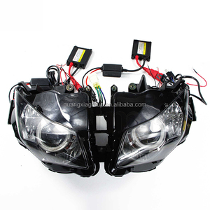 Faro Delantero HID Modificado para Motocicleta con Ojos de Ángel para <span class=keywords><strong>KAWASAKI</strong></span> NINJA 250 <span class=keywords><strong>300</strong></span> NINJA250 NINJA300 - Product Image 3