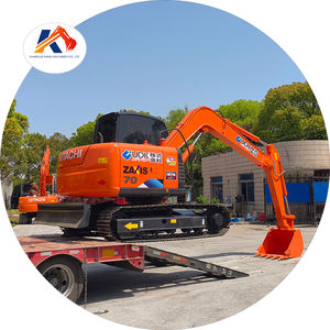 Mini-excavatrice sur chenilles Hitachi ZX70 d'occasion, modèle 2023, faible nombre d'heures, composants essentiels, machine de construction ZX60 ZX75 hydraulique - Product Image 1