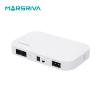 Alimentation sans interruption 5v 9v 12V 15V 24v 48V 53.5V DC UPS pour routeur Wifi Dc batterie Portable 5v 9v 12V Mini Ups avec Poe
