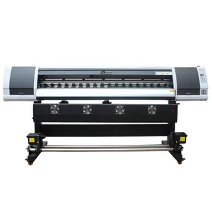 Impresora solvente ecológica de gran formato, 1,8 m, para transferencia térmica de logotipo, impresora de vinilo