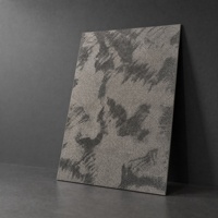 Panneaux de revêtement mural gris-noir MCM en quartz souple, imperméables, ignifuges et insonorisés pour l'extérieur et l'intérieur, style moderne classique pour salon et hôtel