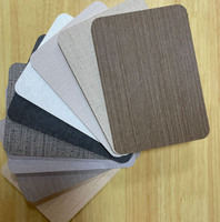 Lembaran/Papan Panel Dinding Veneer Kayu Arang Bambu Ukuran & Tekstur Sesuai Pesanan untuk Dinding Interior Rumah Tangga - Tahan Api Tahan Air
