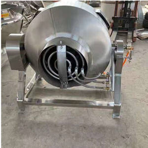 SUS304 316 multifuncional 50l 100l 200l eléctrico vapor Gas título fijo cocina chaqueta hervidor para sopa - Product Image 2