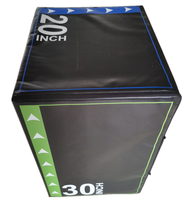 Boîte de saut durable en PVC souple + éponge EPE, trois en un, résistance à la respiration, entraînement physique, équipement de salle de sport