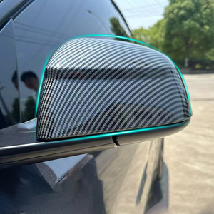 Housse de <span class=keywords><strong>protection</strong></span> pour rétroviseur de <span class=keywords><strong>voiture</strong></span>, décoration pour Tesla Model Y Juniper, accessoires extérieurs de <span class=keywords><strong>voiture</strong></span> - Product Image 2