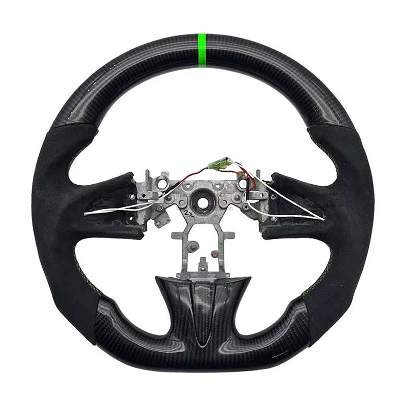 Alcantara + คาร์บอนไฟเบอร์ + เย็บลายสีเขียว